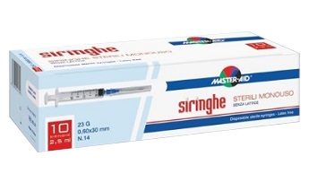 M-Aid Sir Venipu 2,5Ml G23 10P