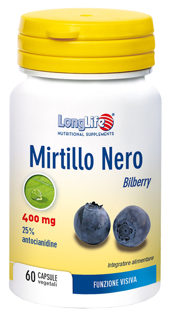 Longlife Mirtillo Nero 60Cps