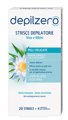 Depilzero Strisce Viso/Bikini