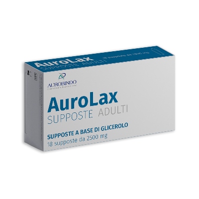 Aurolax Supposte 2500Mg 18Supp