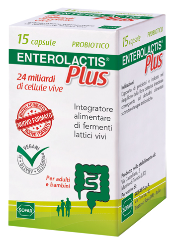 Enterolactis Plus 15 compresse