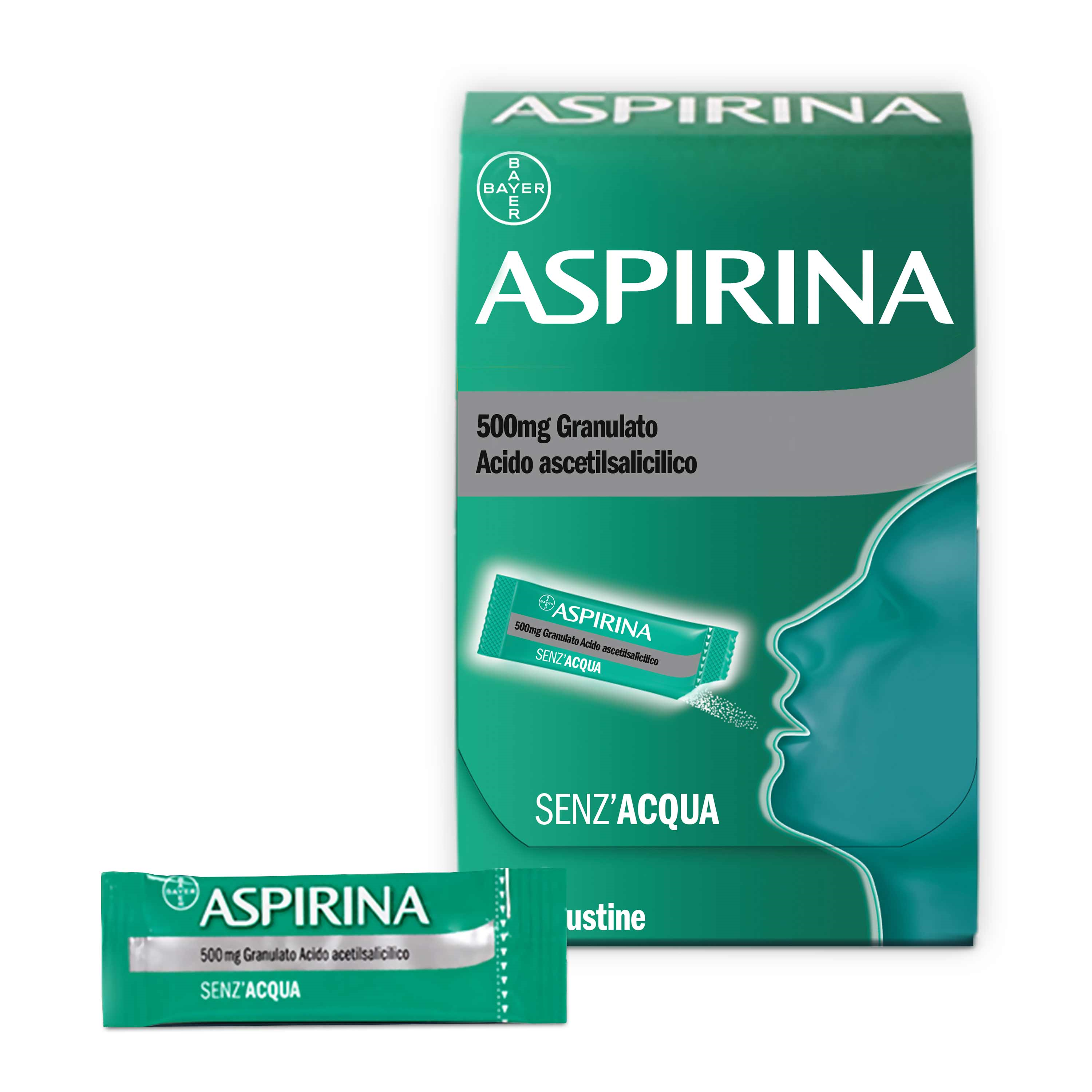 Aspirina Os Grat 10Bust 500Mg