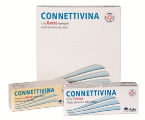 Connettivina*10Garze 2Mg 10X10