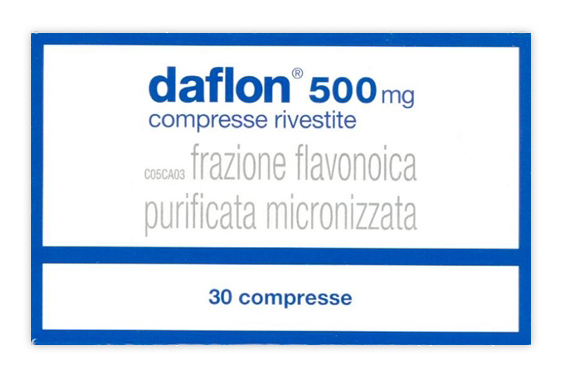 Daflon*30Cpr Riv 500Mg