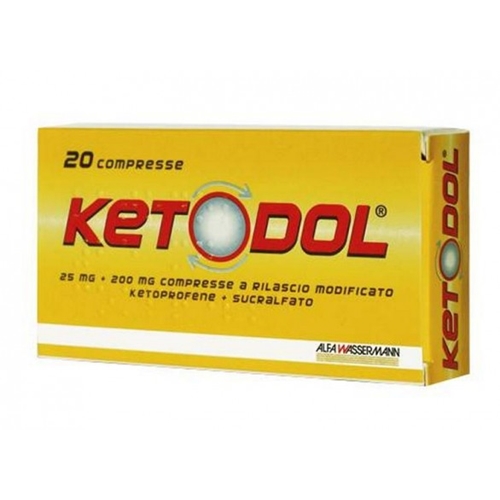 Ketodol 20Cpr 25Mg+200Mg