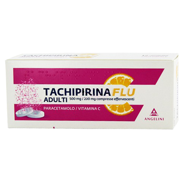 Tachipirinaflu 12Cpr 500+200Mg