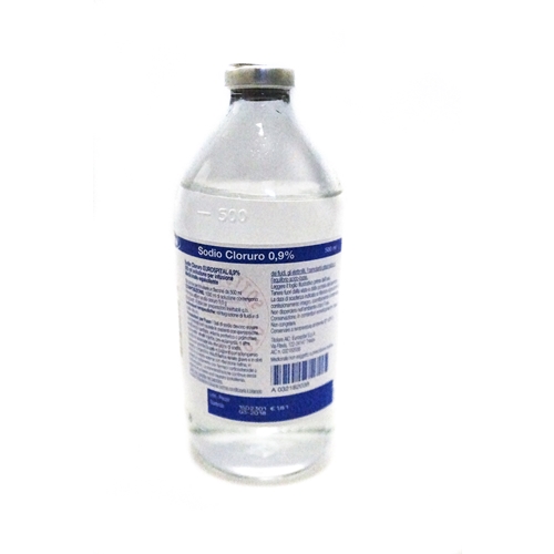 Sodio Cloruro Euros 0,9% 500Ml