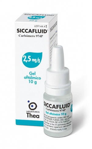 Siccafluid*Gel Oft 10G 2,5Mg/G