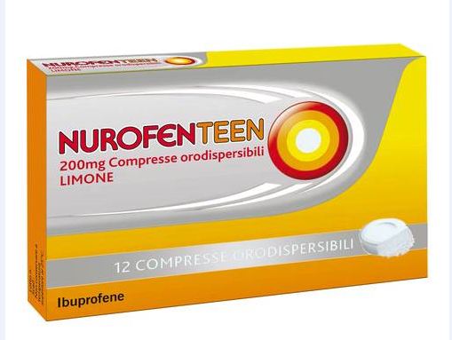 Nurofenteen 12Cpr Oro 200Mg Li