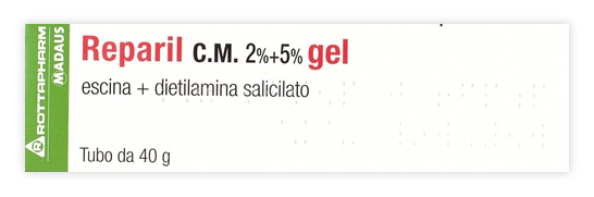 Reparil Gel Cm 40G 2%+5%