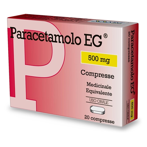 Paracetamolo Eg 20Cpr 500Mg