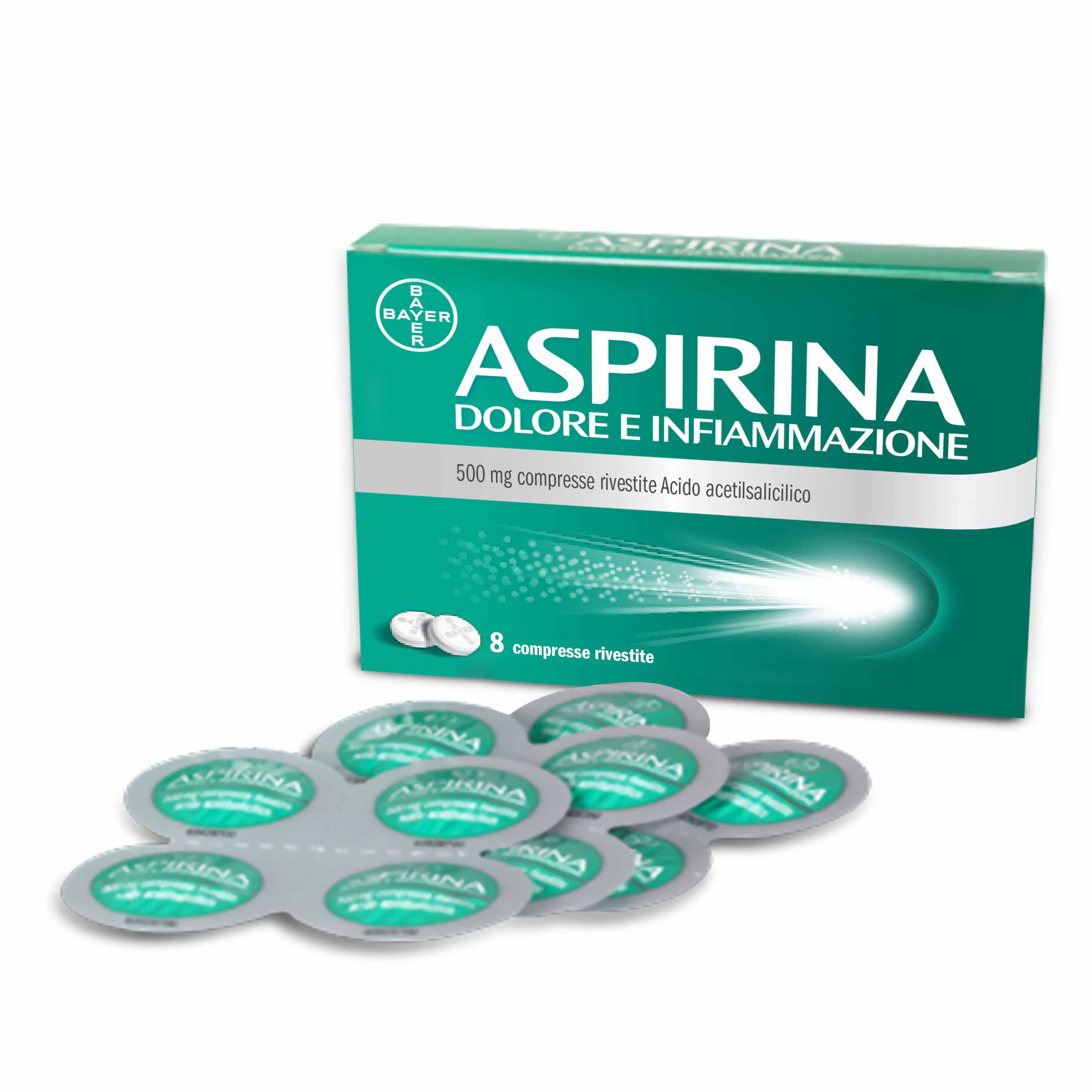 Aspirina Dolore Inf 8Cpr 500Mg