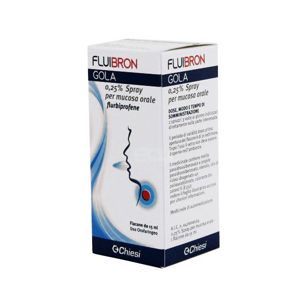Fluibron Gola Spray 15Ml