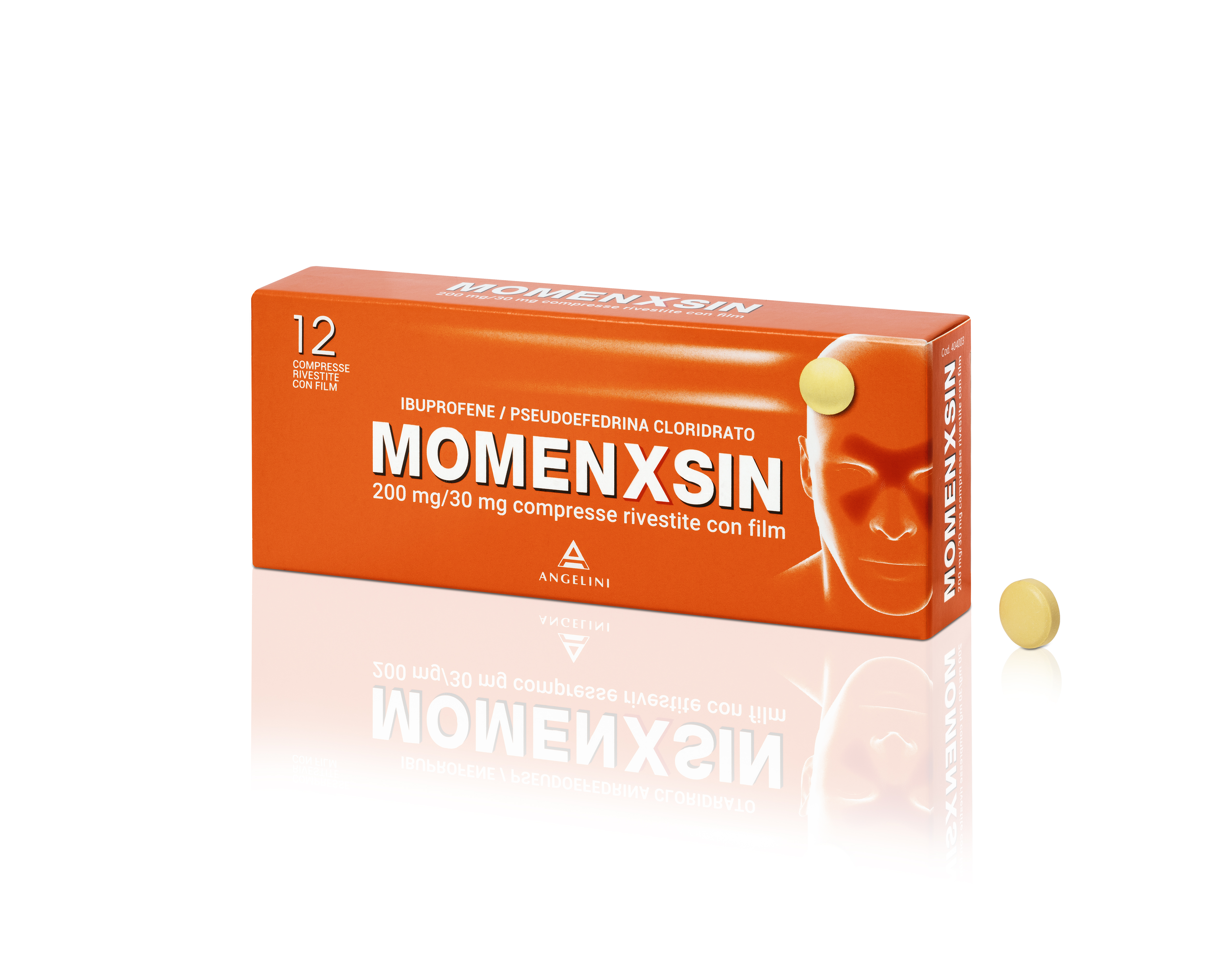 Momenxsin 12Cpr 200Mg+30Mg