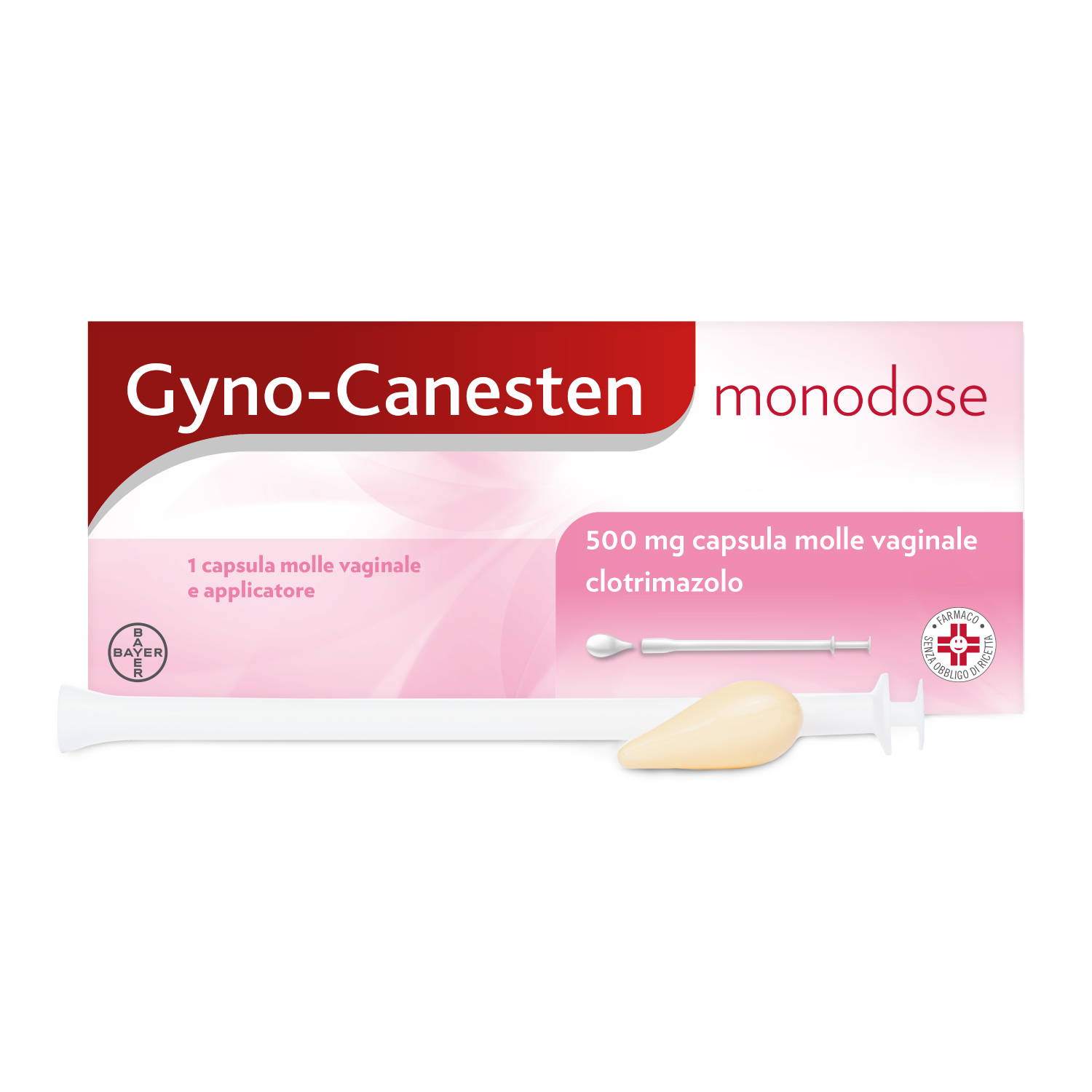 Gynocanesten Mono 1Cpsvag500mg