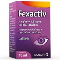 Fexactiv Collirio  1 Flacone 10Ml