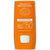 Avene Solare Stick Zone Sensibili 50+