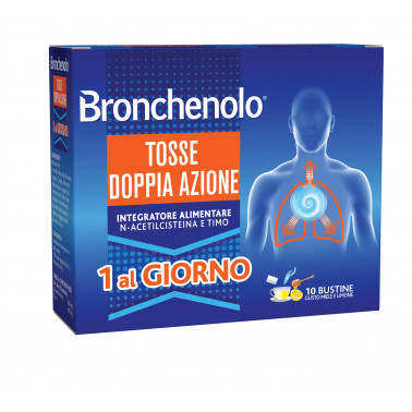 Bronchenolo Tosse Doppia Azione  Bustine