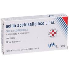 ACIDO ACETILSALIC LFM*20CPR500